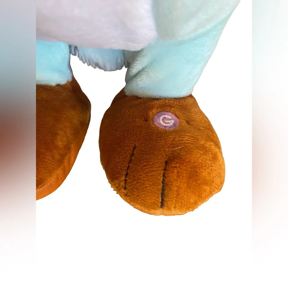 Gemmy Animated Scooby Doo Blue Easter Bunny *Tested*